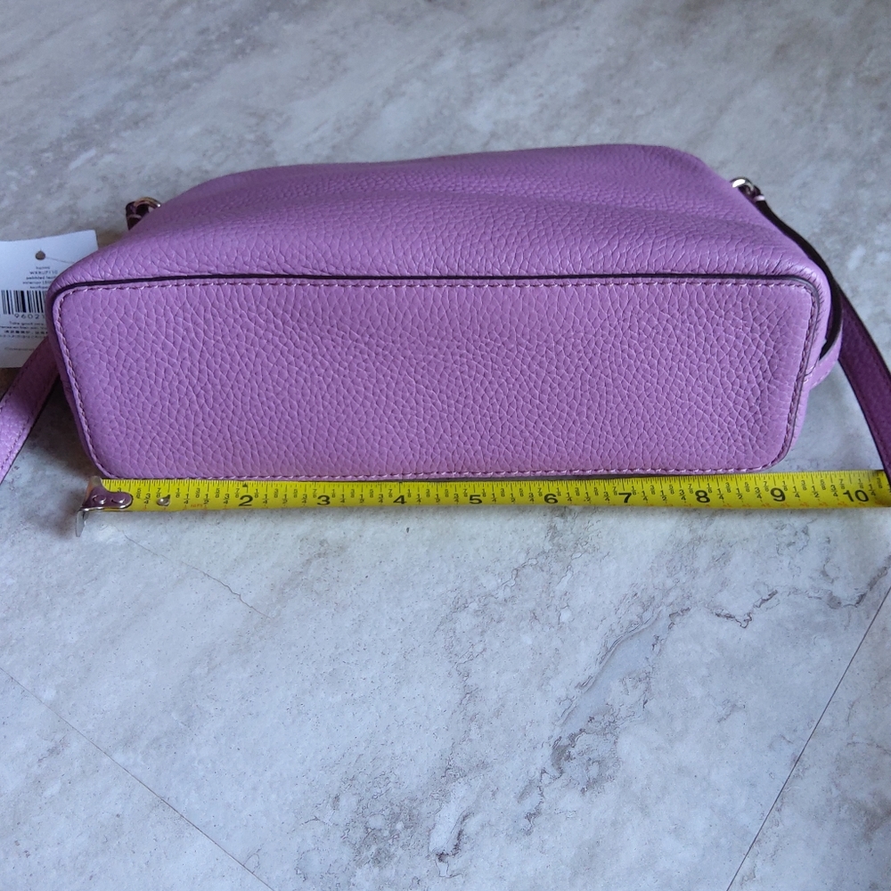 Kate Spade NWT Hanna Pebbled Leather Valerian Crossbody Bag - Picture 10 of 15